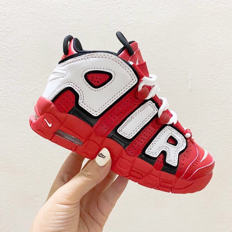 Official synchronization_ The bottom of the air cushion_ Nike Air air cushion Pippen children_s basketball shoes SIZE_ 28-35 yards-00ded9b7